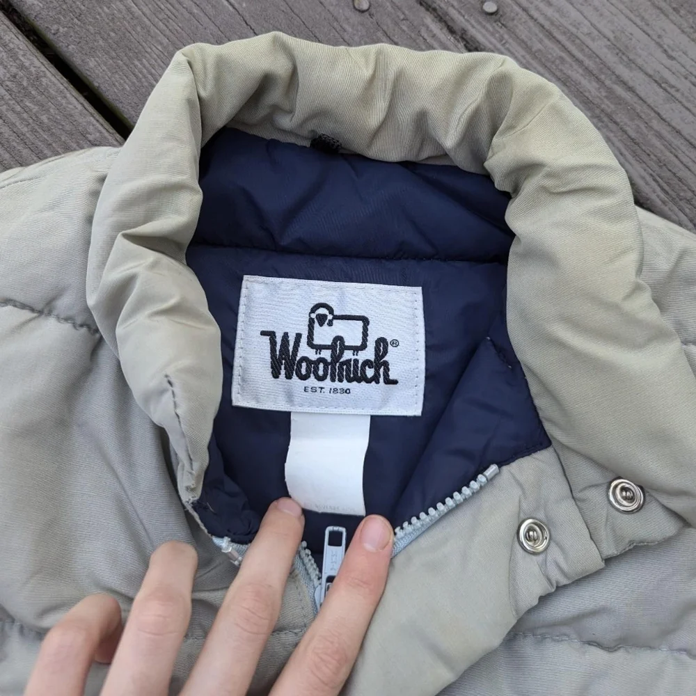 Vintage Woolrich Puffer Insulated Vest